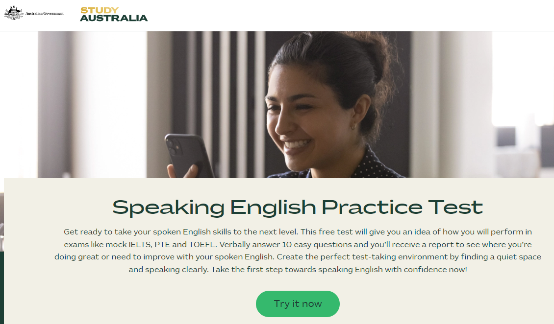 Speaking English Practice Test
