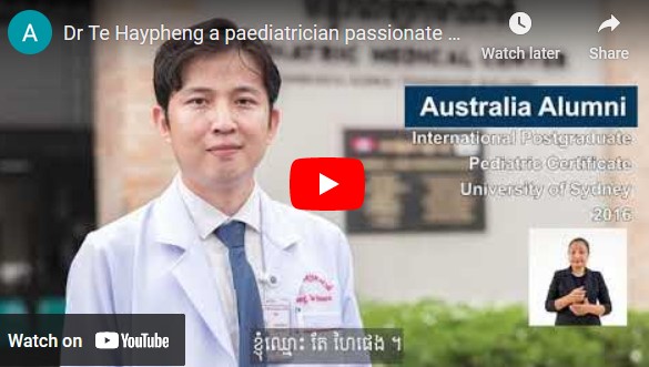 Dr Te Haypheng a paediatrician passionate about child health care