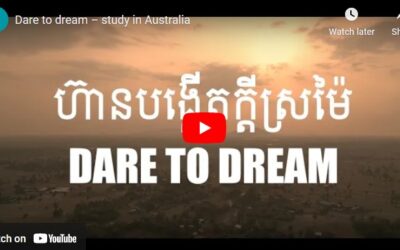 Dare to dream – study in Australia