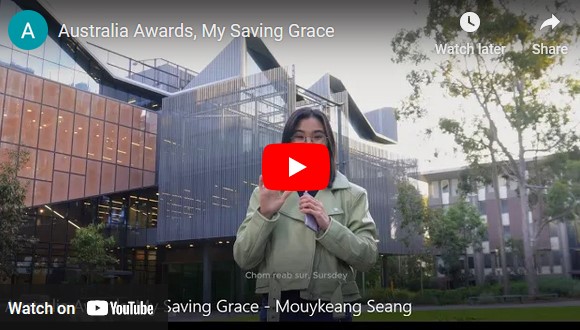 Australia Awards, My Saving Grace