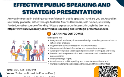 Effective Public Speaking and Strategic Presentation Training