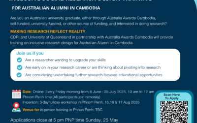 Australian Alumni, ready to sharpen your research skills?