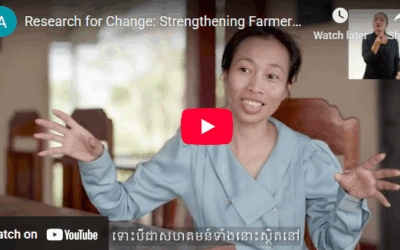 Research for Change: Strengthening Farmers’ Water Resilience