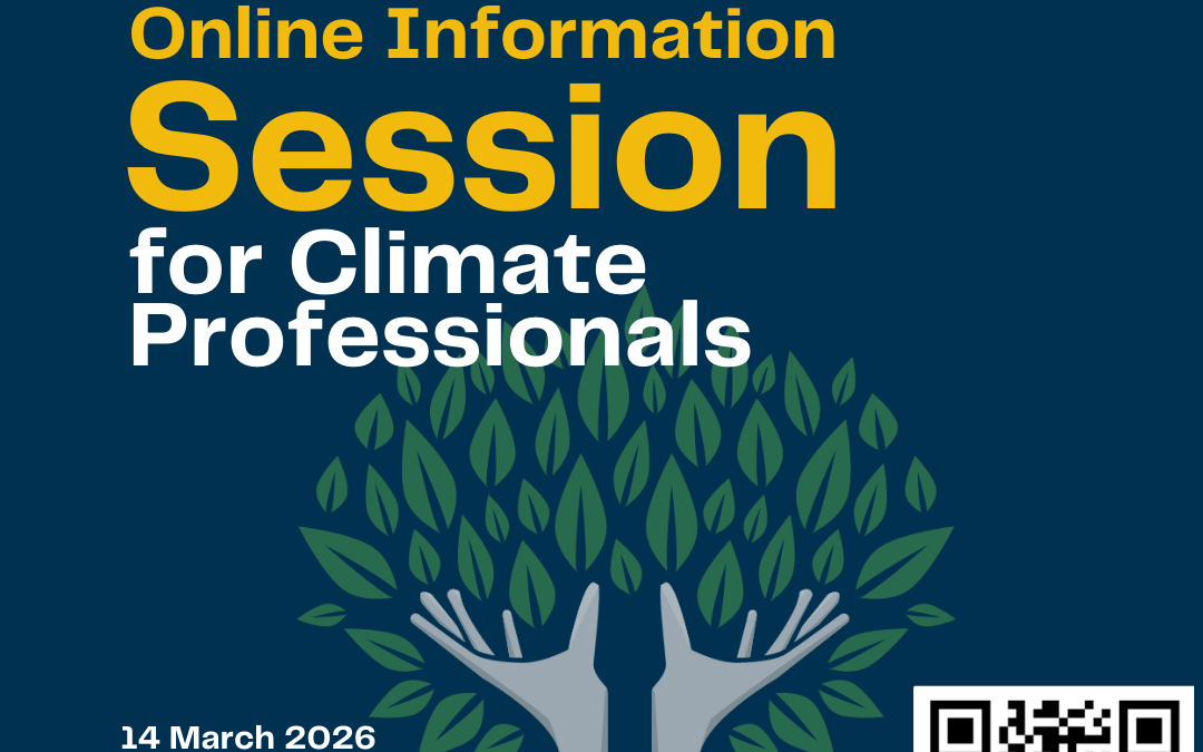 Online Info Session for Climate Professionals